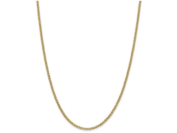 Finejewelers 14k Yellow Gold 2.40mm Anchor Chain