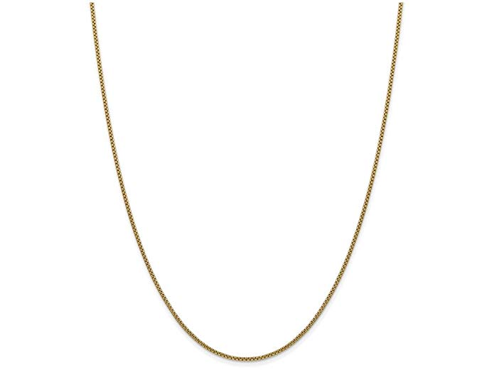 Finejewelers 14k 1.5mm Hollow Round Box Chain