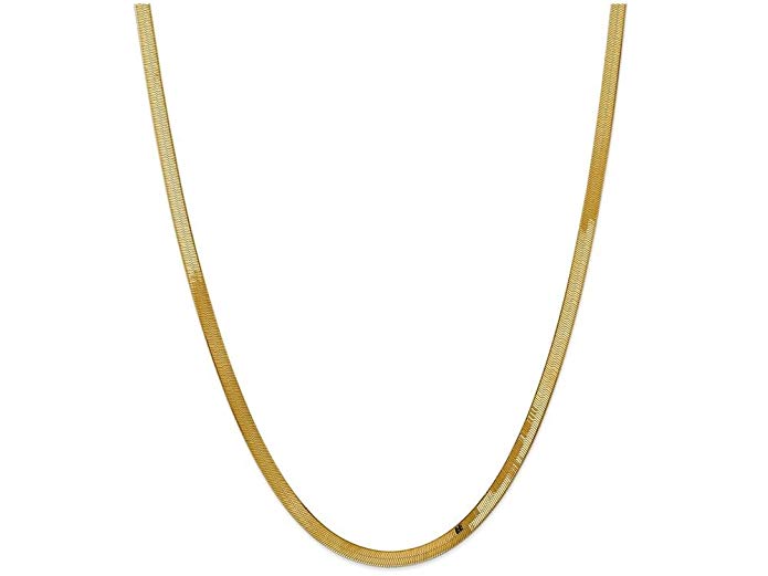Finejewelers 14k 4.0mm Silky Herringbone Chain Necklace