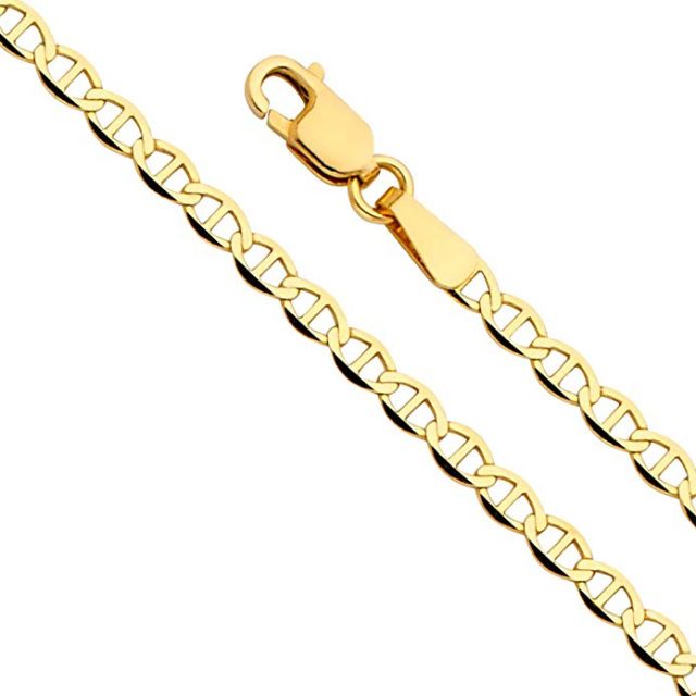 14k Yellow OR White Gold SOLID 0.9mm Box Link Chain Necklace with ...